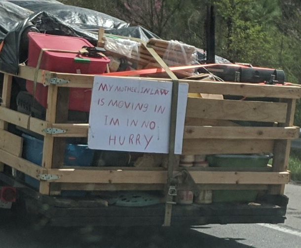 I was wondering why traffic was so slow