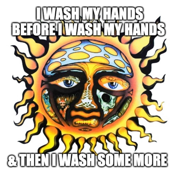 I wash my hands in the morning  I wash my hands at night I wash my hands in afternoon the CDC says its right I wash my hands in the name of peace to fight the germ at war I wash my hands before I wash my hands and then I wash some more