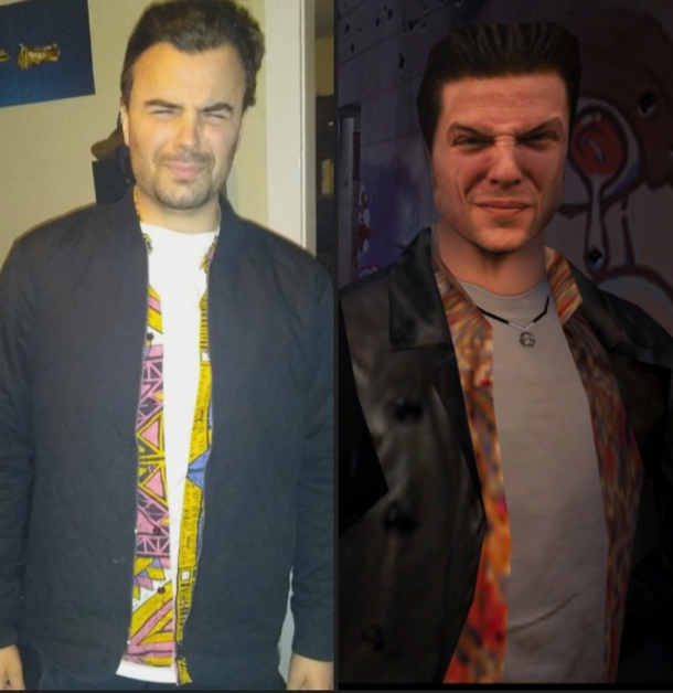I went as Max Payne for Halloween
