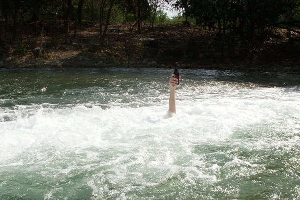 I went to Belize a few years ago this is my favorite photo of me from the trip