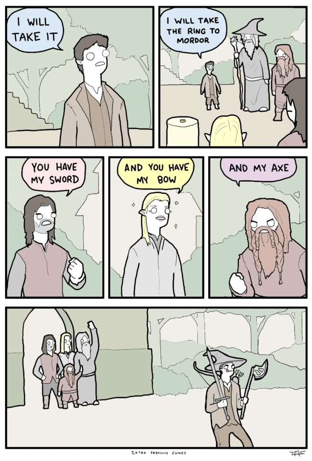 I will take the ring