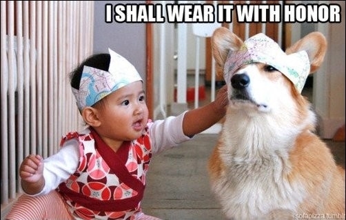 I will wear it with honor