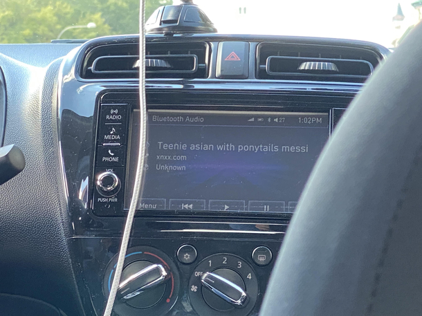 I wonder what my Uber driver was up to before I got in 