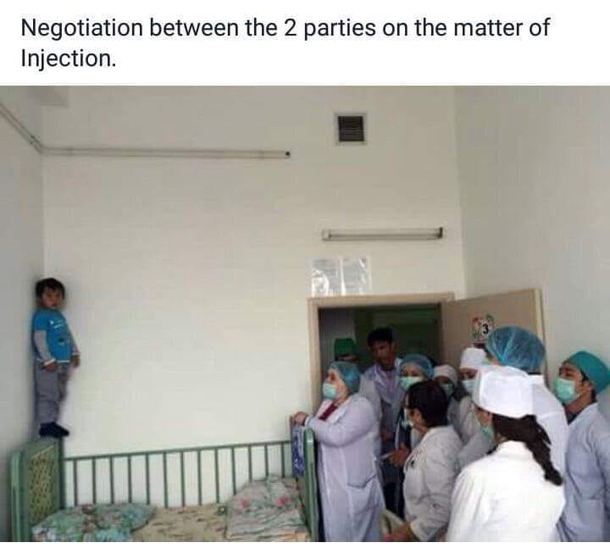 I wonder who the best mediator would have to be in this crisis