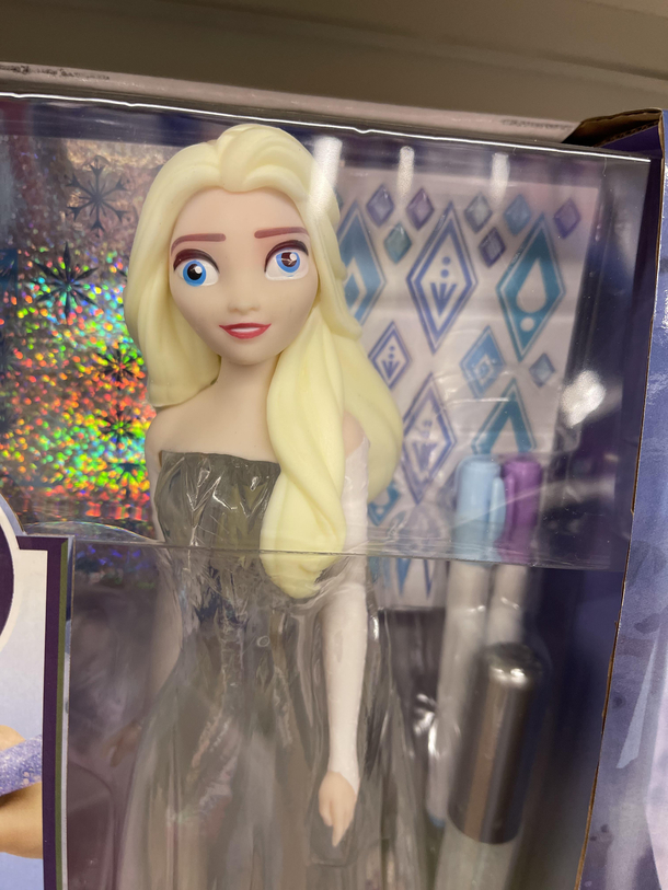 I wonder why it was the only Elsa doll left