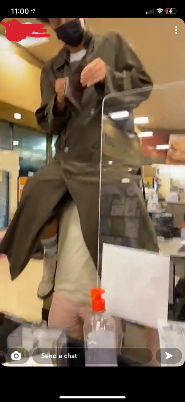 I work in a college town at a grocery store Last night a very tall underage man tried to buy alcohol
