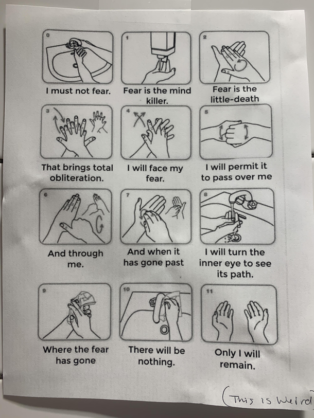 I work in a hospital and I got floated to a different unit today This was on the wall in their bathroom What kind of people work here