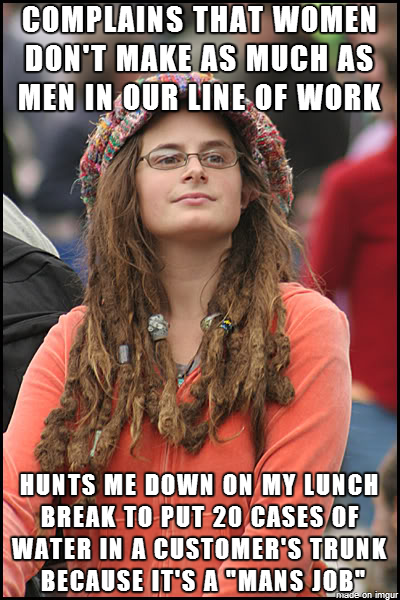 I work with  women this happens weekly