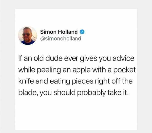 I would