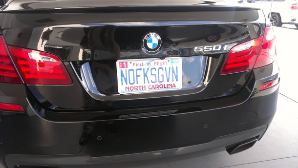 I would have blurred this guys license plate but