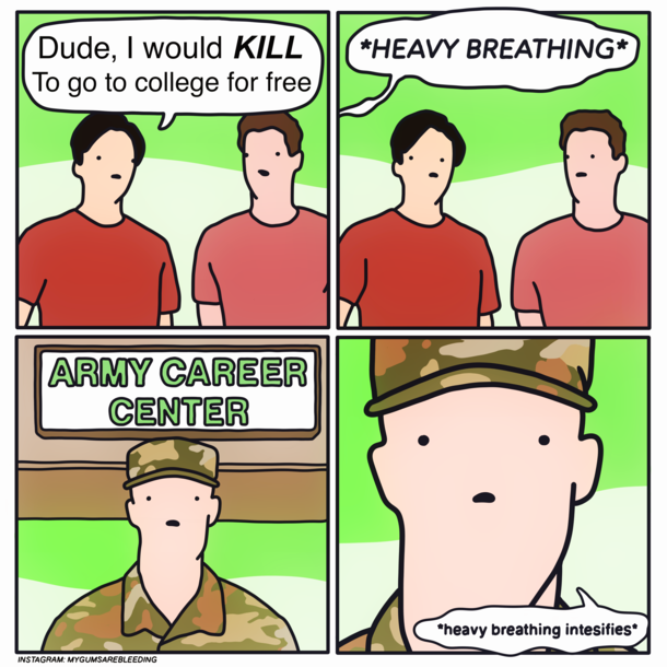 I would KILL for free college