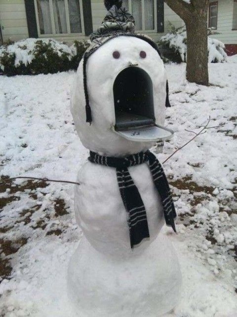 I would smile every morning if I was the postie here