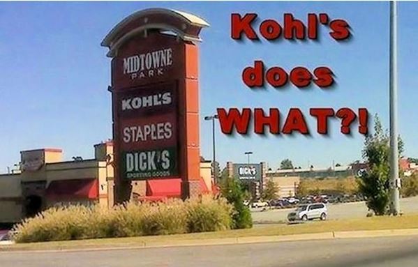 I would suggest that all men avoid Kohls stores until this cruelty is stopped