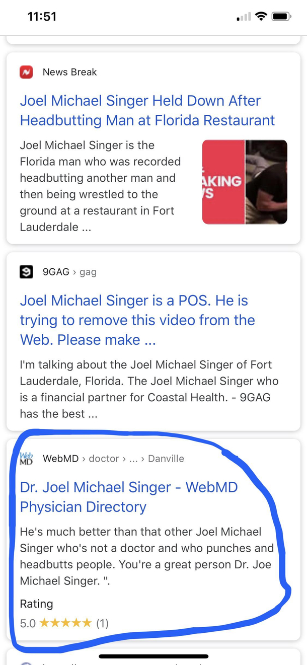 I wouldnt wanna be confused with him either