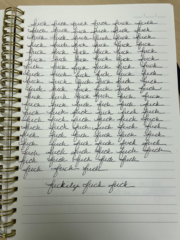 I wrote a short story about my life It goes a little something like this
