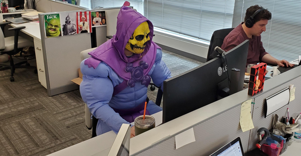 Id like to conquer Castle Greyskull sure But these finance reports are due by  and they aint gonna do themselves
