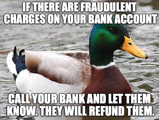 Identity Theft or not tell them exactly what happened The bank goes to the merchant for proof not the consumer