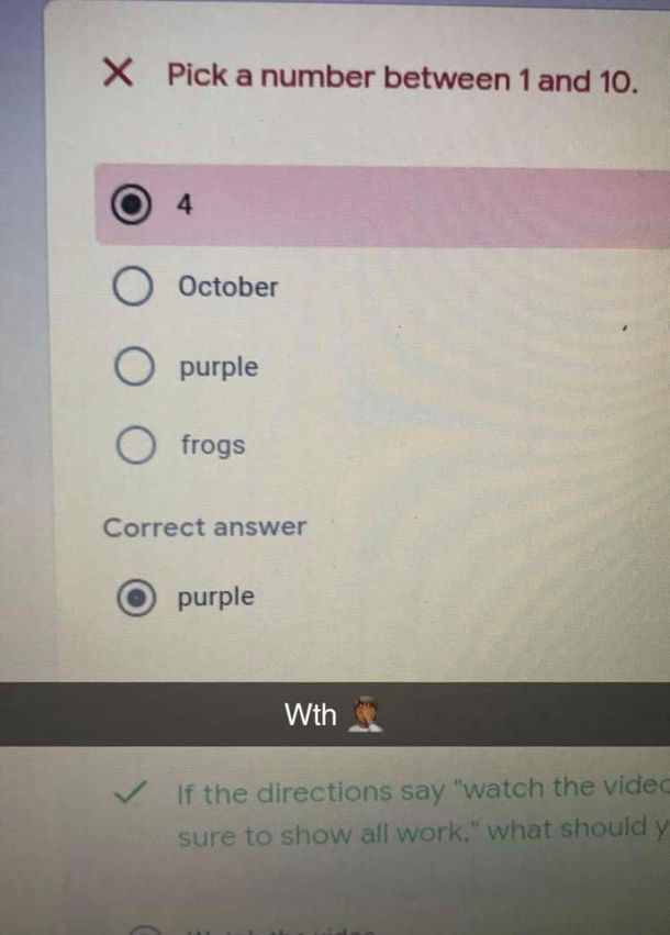 If anyone wants to know how online school is going well here it is