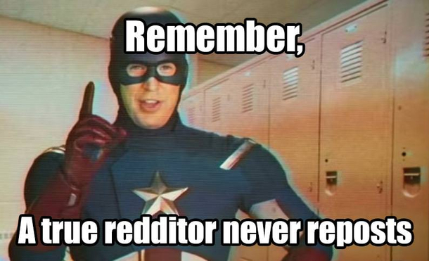 If Captain America were a redditor