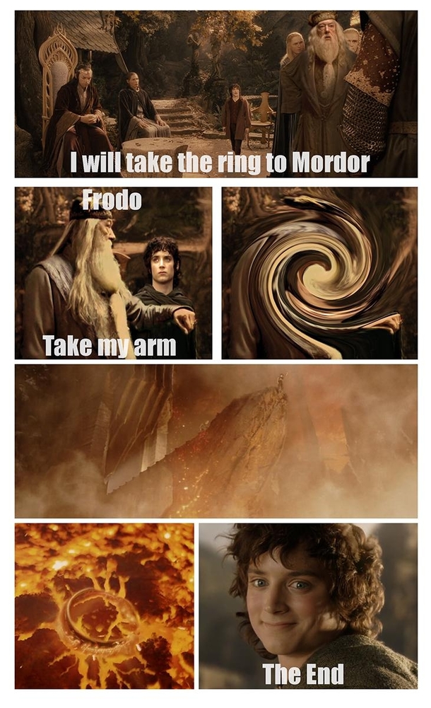 If Dumbledore was in The Lord of the Rings
