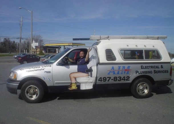 If his plumbing and electrical services are half as good as his marketing Id hire him