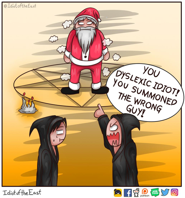 If i can summon Santa through a pentagram it wont matter anyways