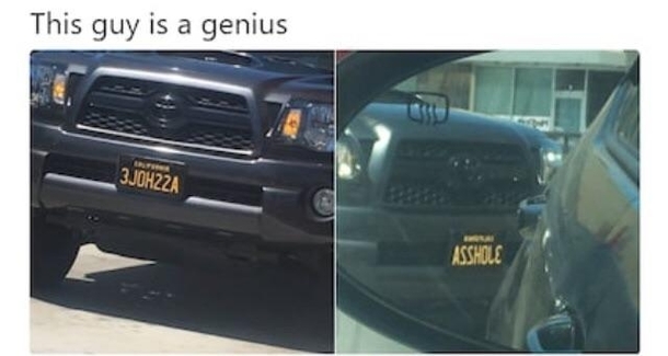 If I didnt already have personalised plates Id definitely do this