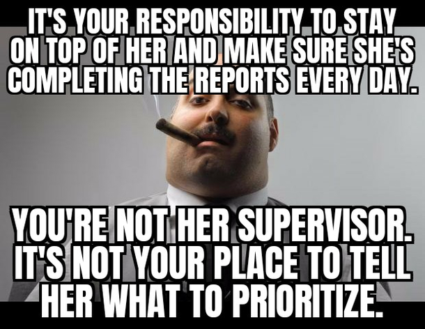 If I dont follow up Im irresponsible If I do Im overstepping