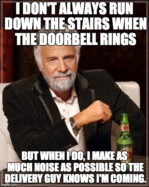If I take too long they might run off with my food