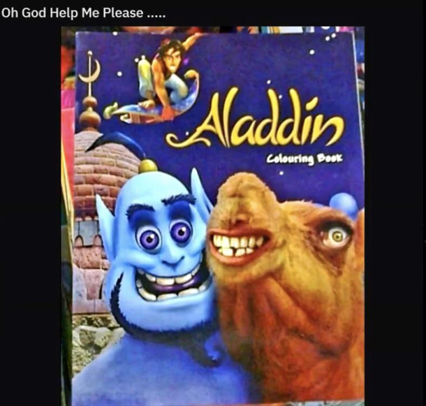 If I was a little kid I would cry