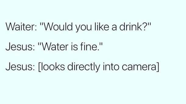 If I were Jesus