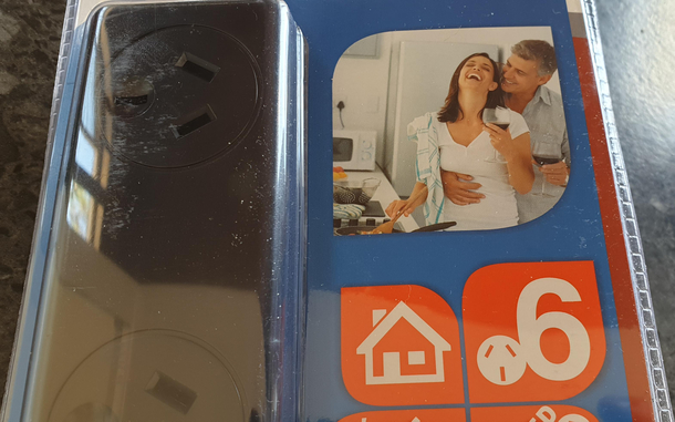 If my wife isnt this turned on Im going to return this  outlet surge protected home amp office powerboard