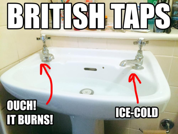 Tap Cold hot. Separate hot and Cold taps. Tap Britain. ТЕКА Cold tap.