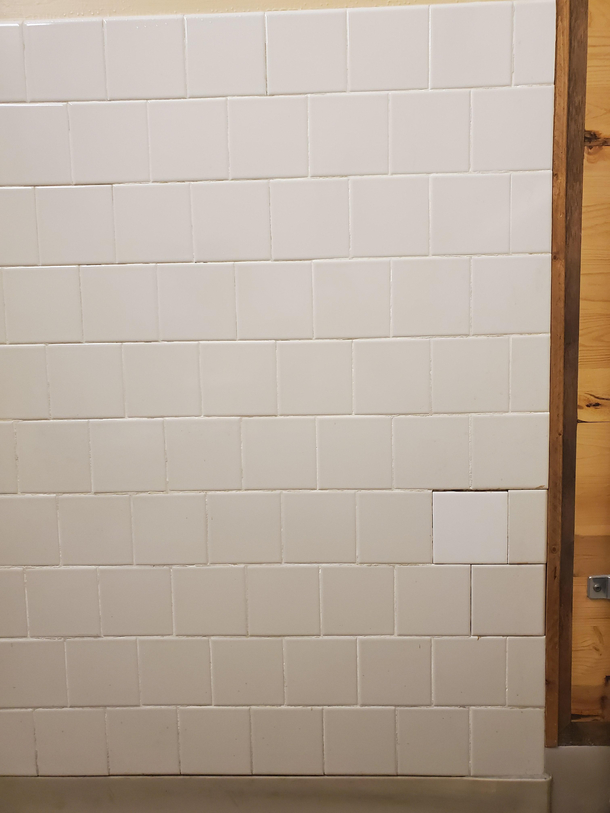 If playing video games has taught me anything its that I should check behind this tile for a treasure
