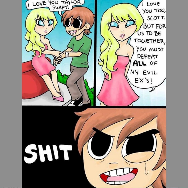 If Scott Pilgrim fancied Taylor Swift