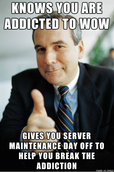 If scumbag boss ever needs an alibi