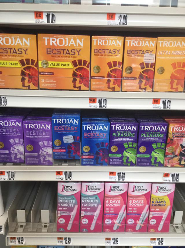 If the stuff on the top and middle shelves doesnt work use the stuff on the bottom shelf