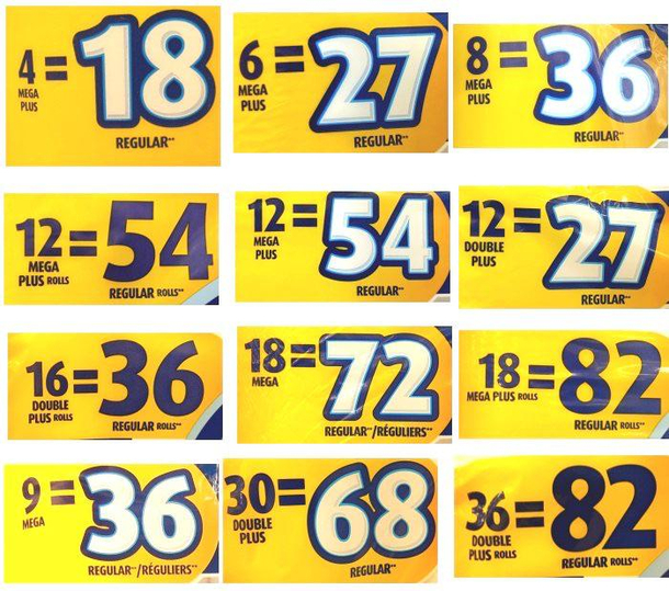 If toilet paper becomes the new form of currency we gotta figure out this math