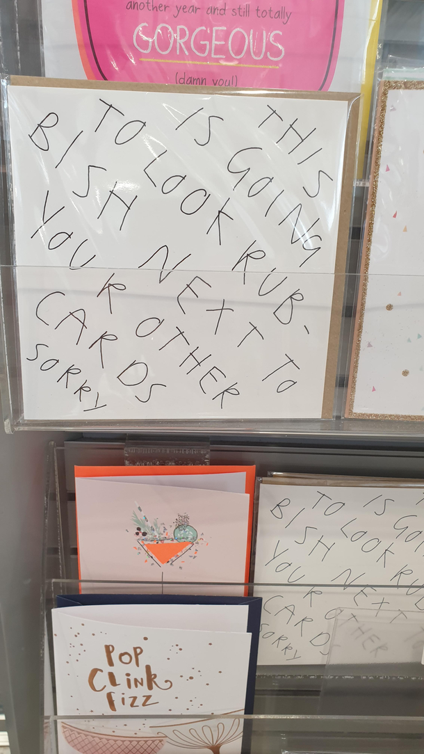 If  was a birthday card