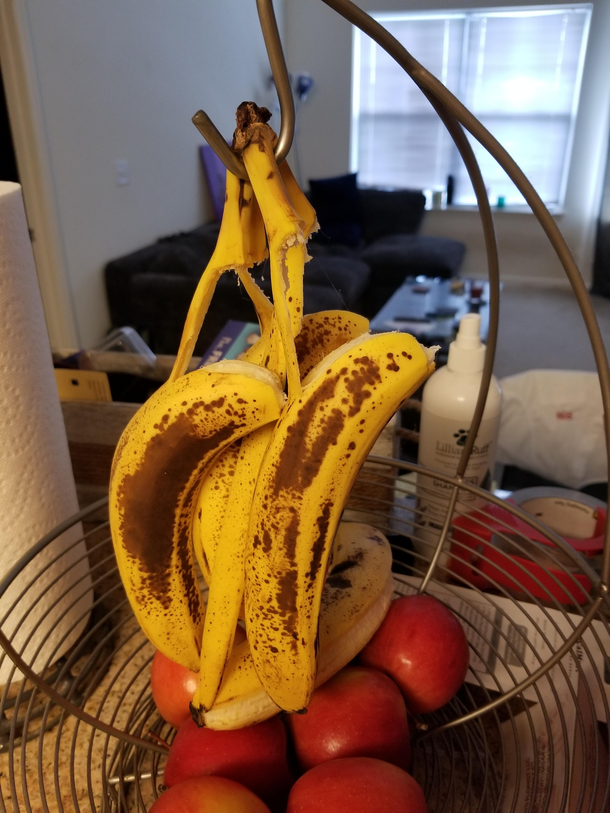 If  was a bunch of bananas