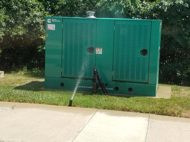 If we keep watering and fertilizing our generator it will eventually grow into our very own power plant