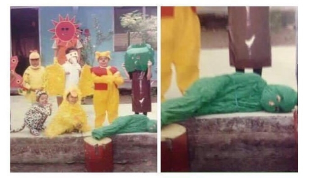 If you are having a bad day just remember that this kid played as the grass