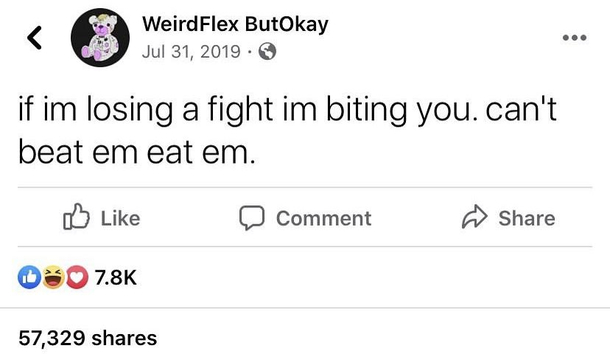 If you cant beat em eat em