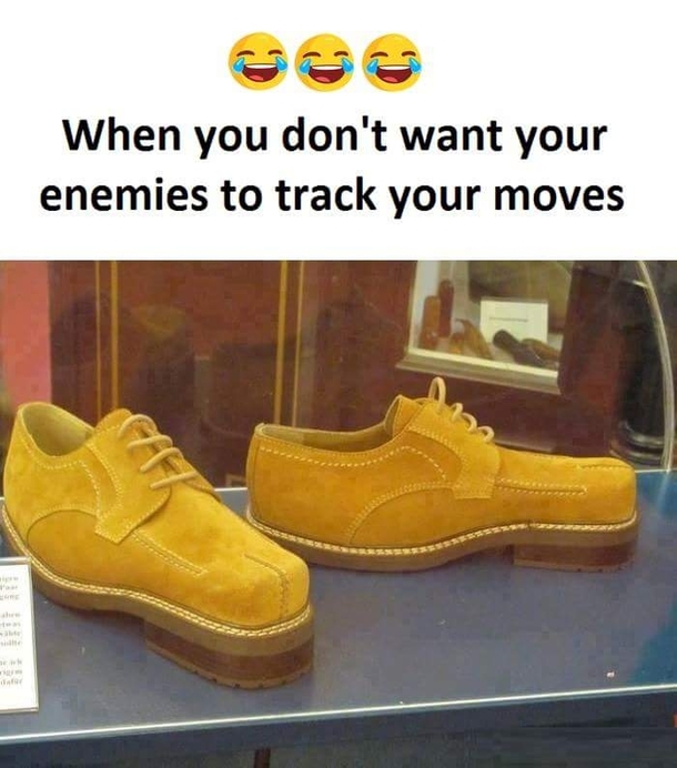 If you dont want your enemies to track your moves