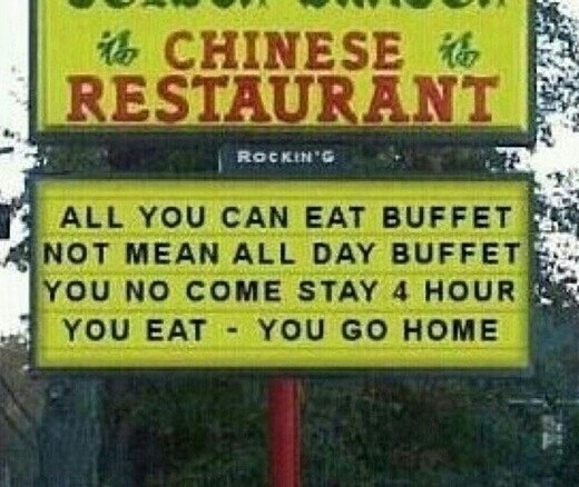 If you get kicked out you cant say they didnt warn you lol