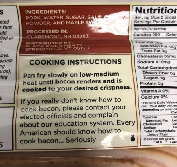 If you love bacon you should know how to cook it 