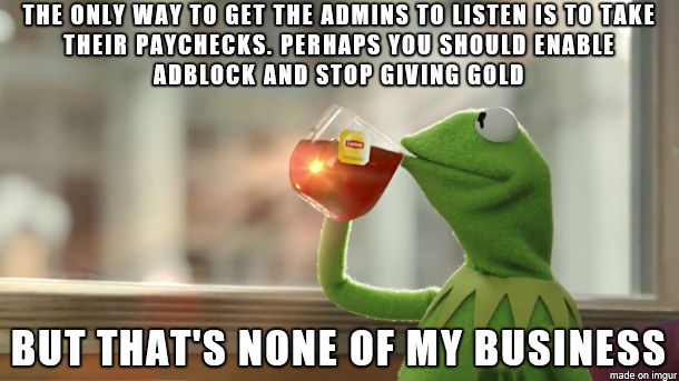 If you really want to get the attention of the admins