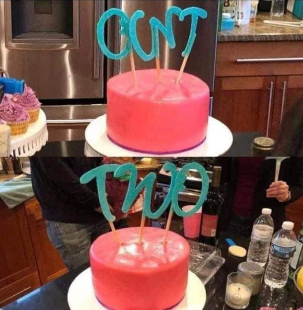 If your baby and your mother in law share a bday but you can only afford one cake