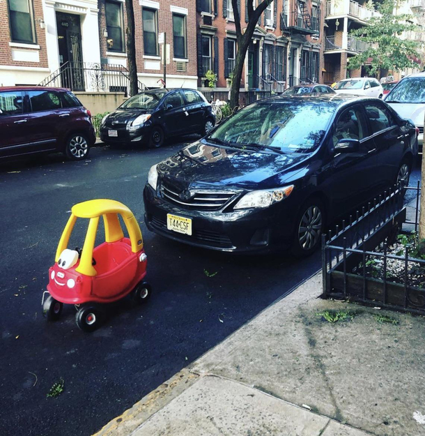 If youre going to own a car in NY and dont have private parking this is the car you want
