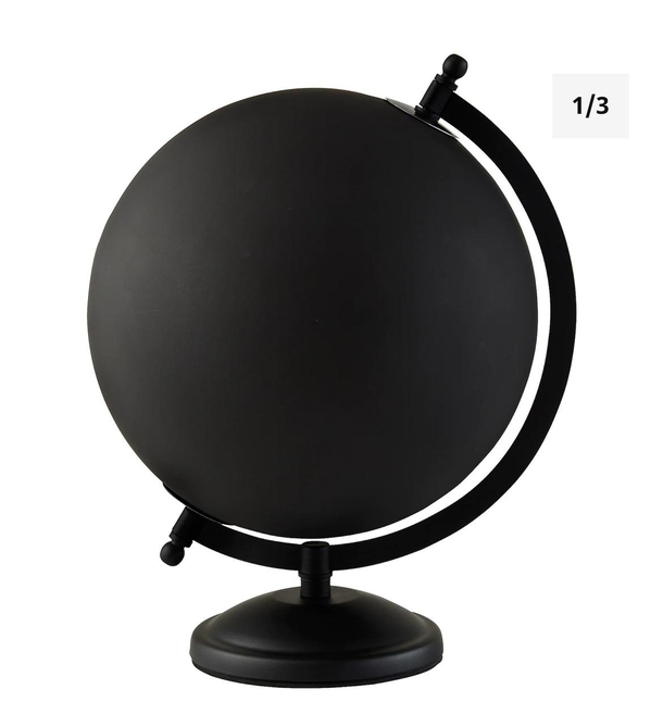 IKEA has a globe that is an accurate representation of how much I know about geography